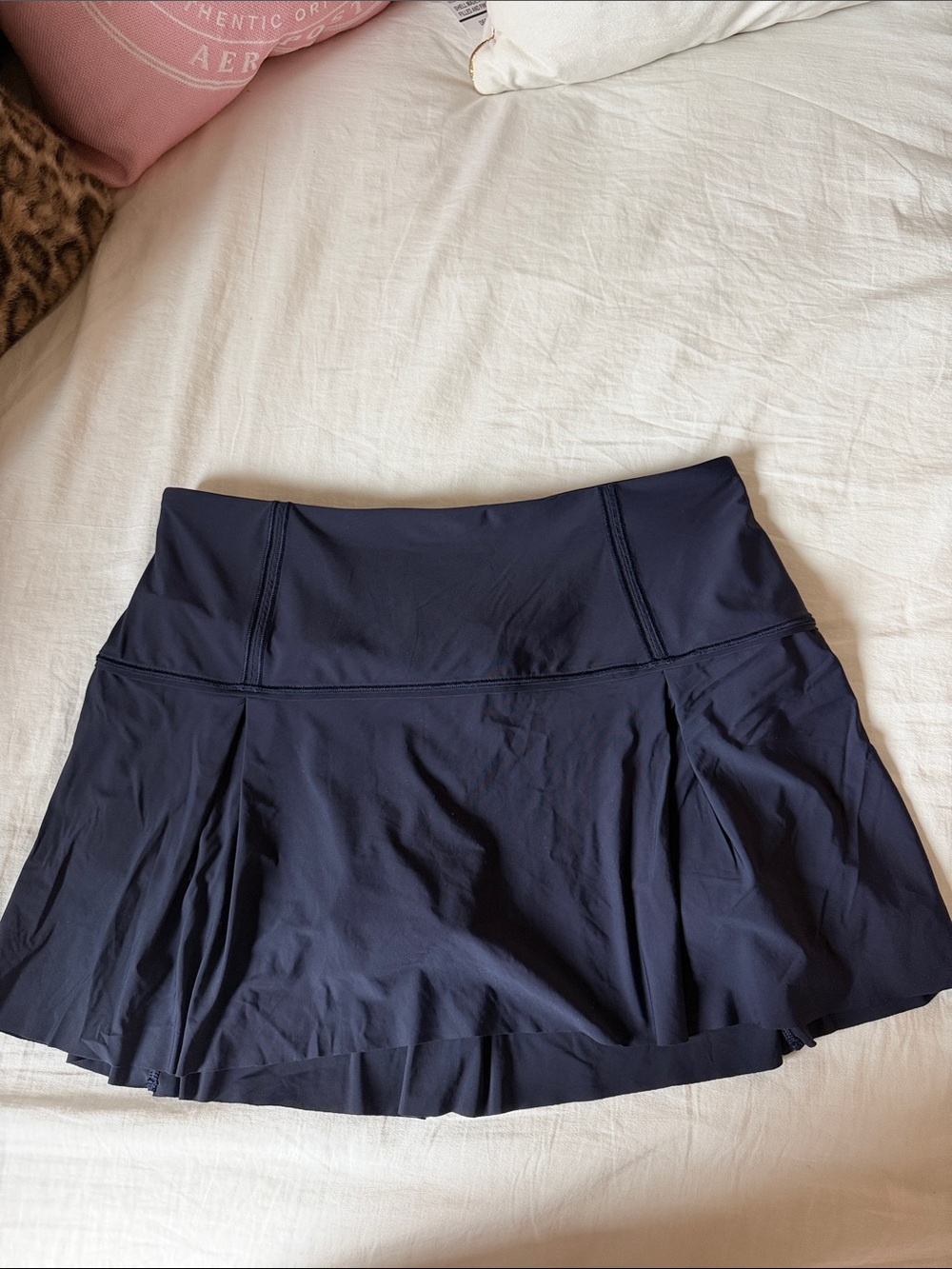 lululemon athletica Navy Athletic Skort with Built-In Shorts